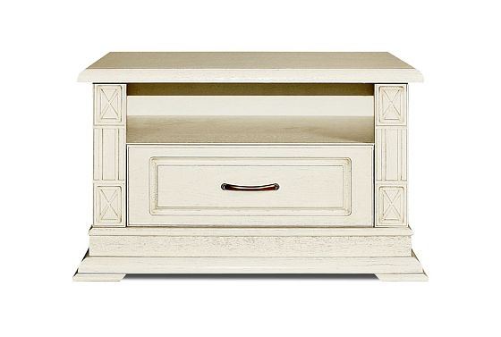 Тумба под ТВ "Верди Люкс ТВ1" массив и шпон дуба 2