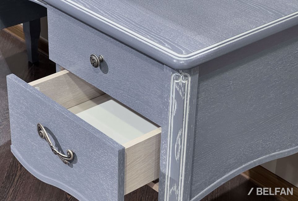 Стол письменный "Катрин" массив и шпон дуба 3