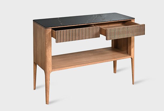 Стол-консоль "Бергамо" массив дуба 6