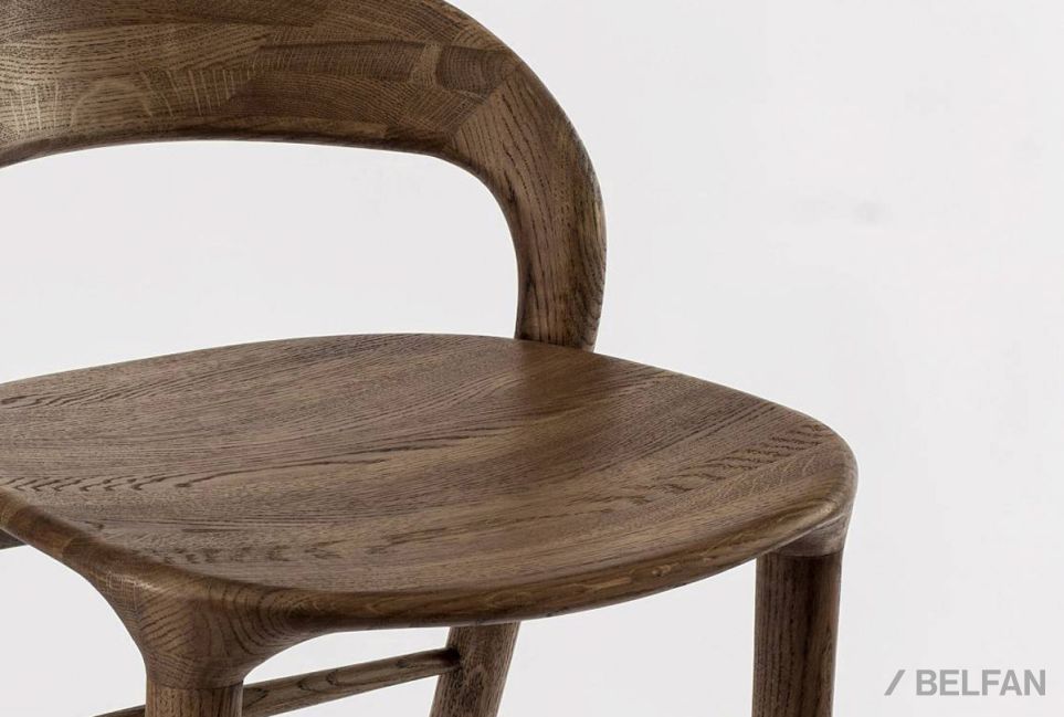 Стул "Лугано" полубарный массив дуба 6