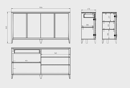 Тумба «Дакота» 4