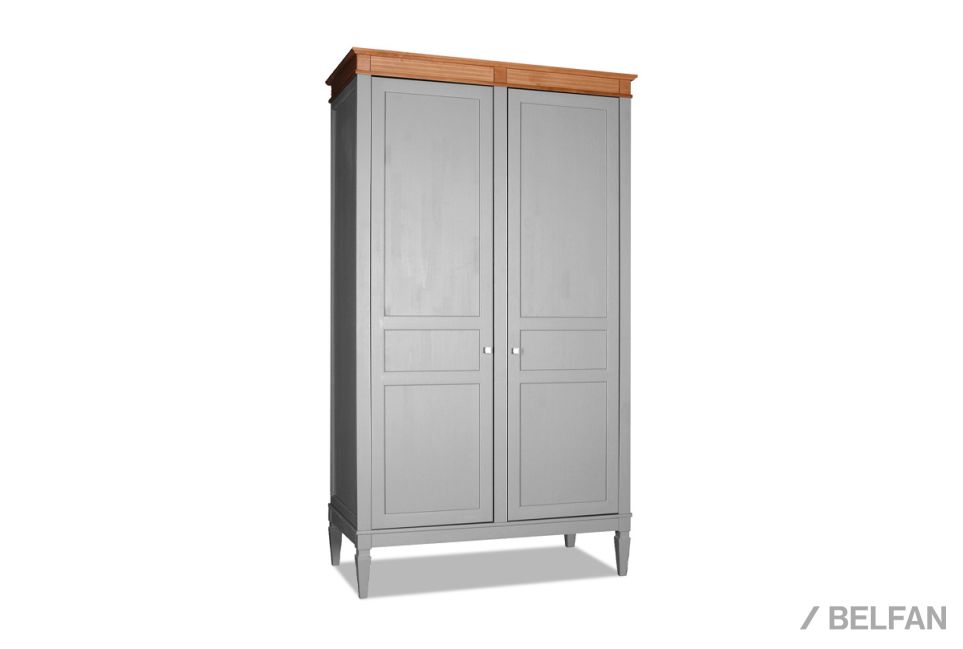 Шкаф для одежды 2-х дверный "Ольса" 02 массив сосны 1