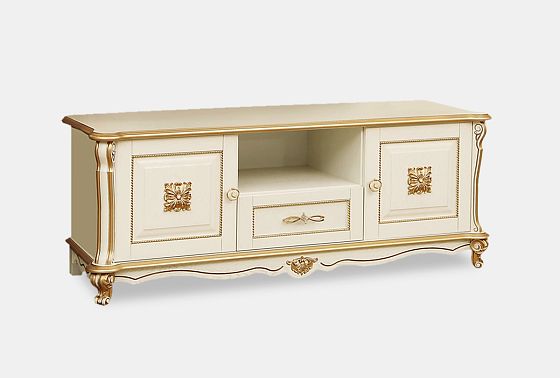 Тумба под ТВ "Алези 2 Люкс" массив и шпон дуба 5