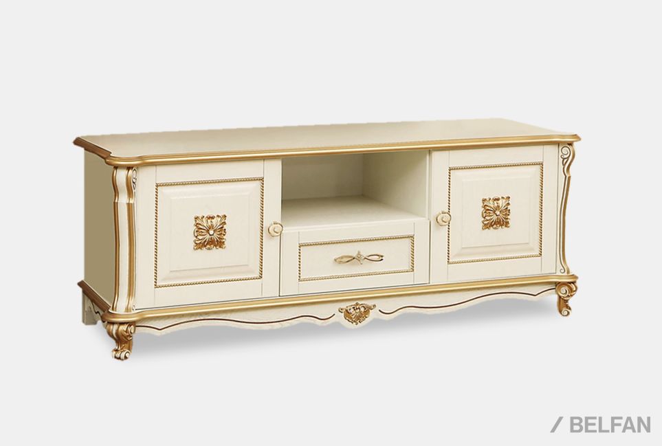 Тумба под ТВ "Алези 2 Люкс" массив и шпон дуба 1