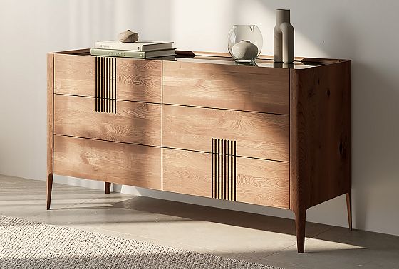 Комод "Бергамо" 6 массив дуба 5