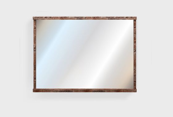 Зеркало настенное "Уоллстрит" (прямоугольное) массив дуба 5