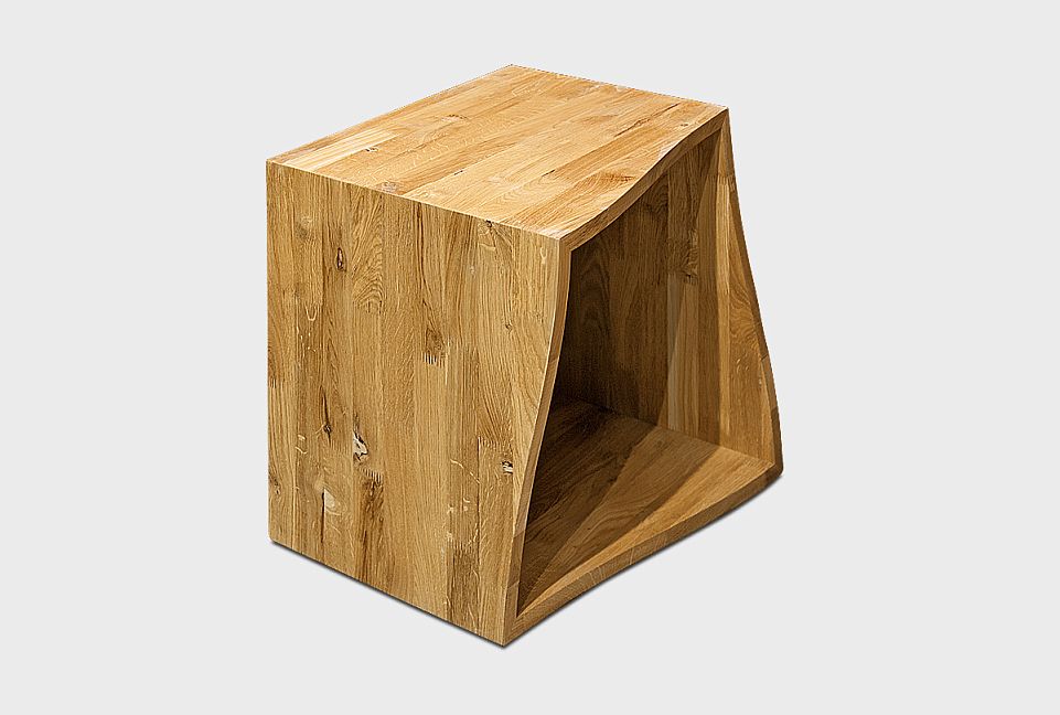 Модуль "Арт" (волна); серый дуб