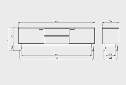 Тумба под ТВ "Ирвинг"