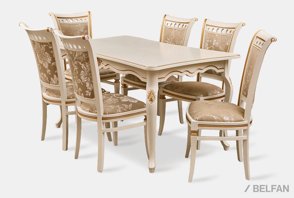 Стол обеденный "Алези 2Е" массив и шпон дуба 2