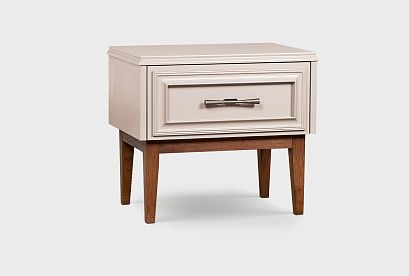 Тумба прикроватная "Сакраменто"; *А-016.03; марципан, орех