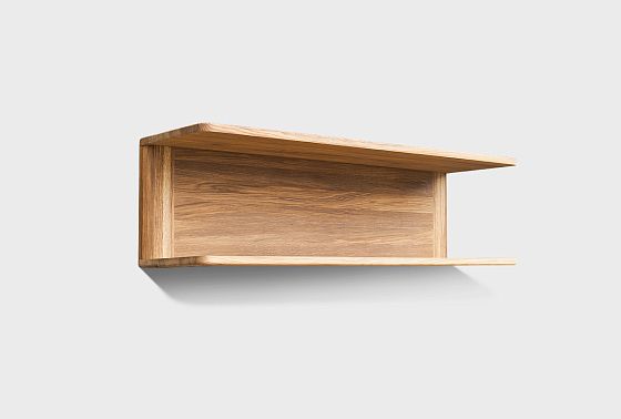 Полка настенная "Норд" 108 массив дуба 8