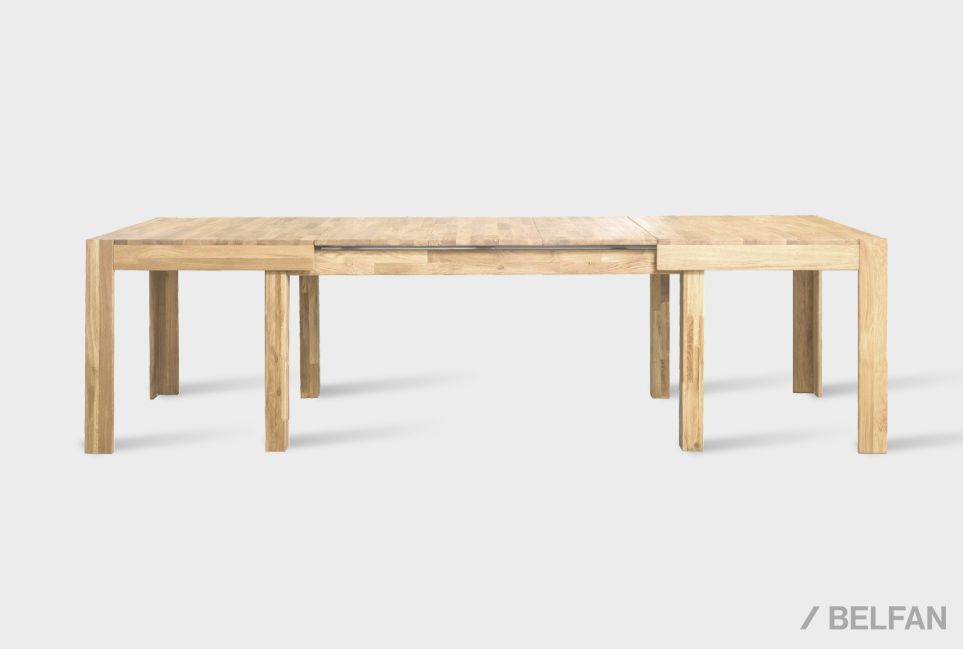 Стол обеденный "Макси" (раскладной) массив дуба 3