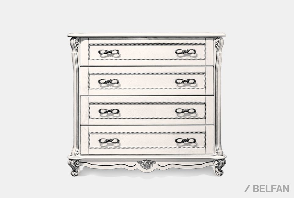 Комод "Алези" массив и шпон дуба 1