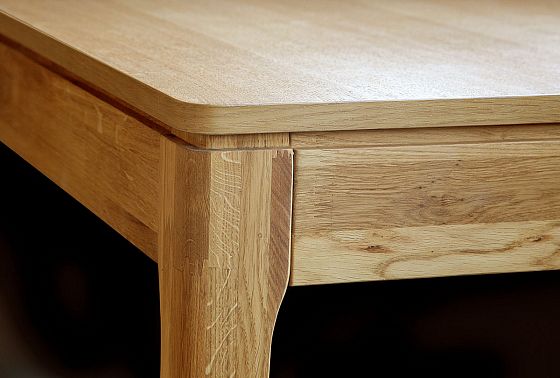 Стол обеденный "Wallstreet" (раскладной) массив и шпон дуба 2