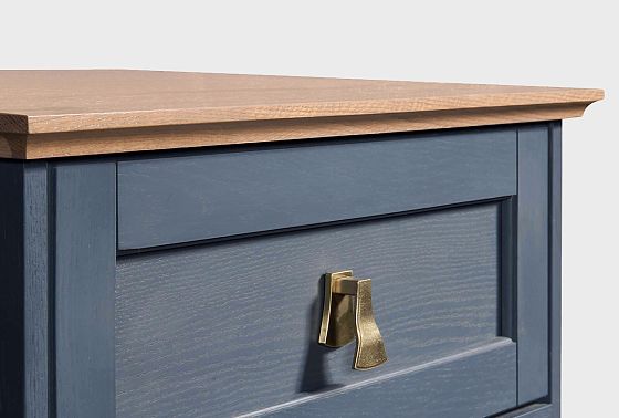 Комод "Стюарт" (высокий) массив и шпон дуба 2