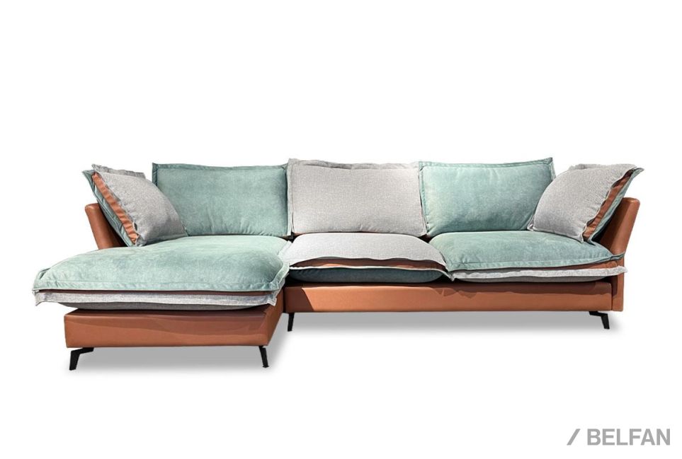 "Гранд" диван с оттоманкой 1