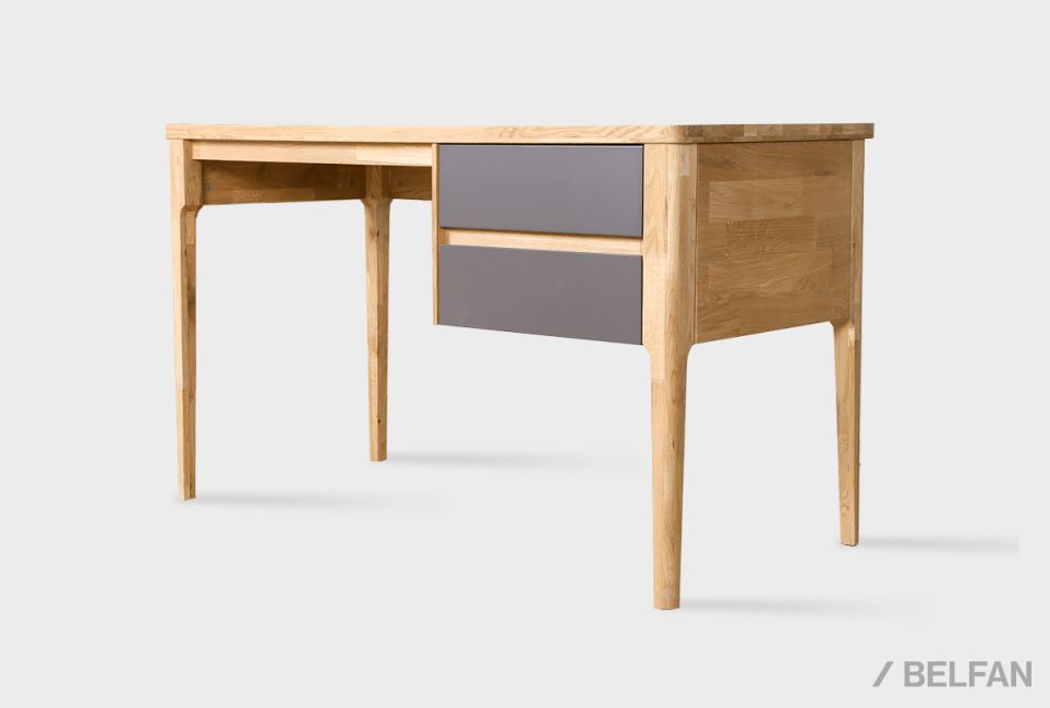 Стол письменный "Уоллстрит" массив дуба, МДФ 3