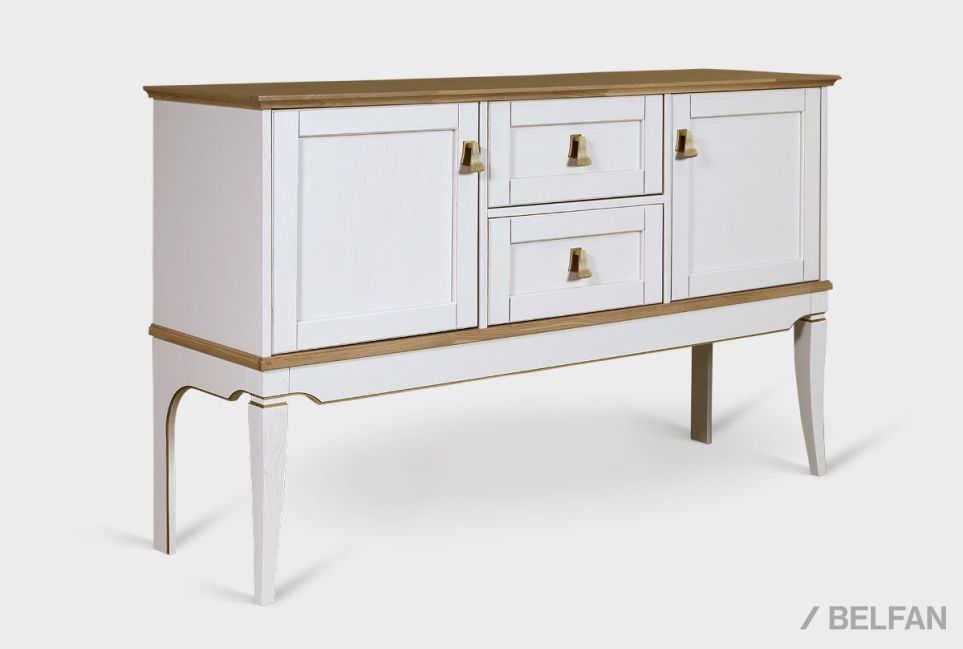 Тумба "Стюарт" массив и шпон дуба 2