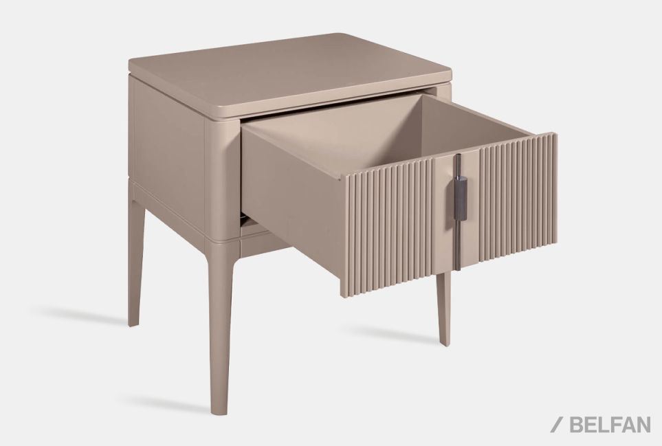 Тумба прикроватная "Dune" массив березы, МДФ 2