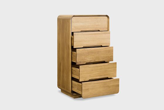 Комод "Монблан" 5 (высокий) массив дуба 7