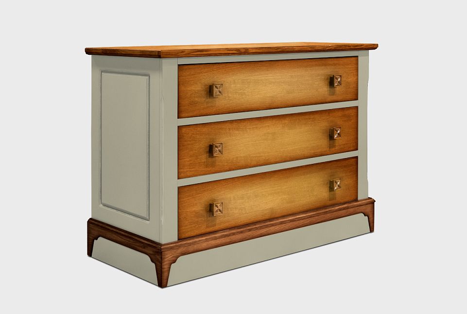 Комод "Бриансон"; корсика+дуб