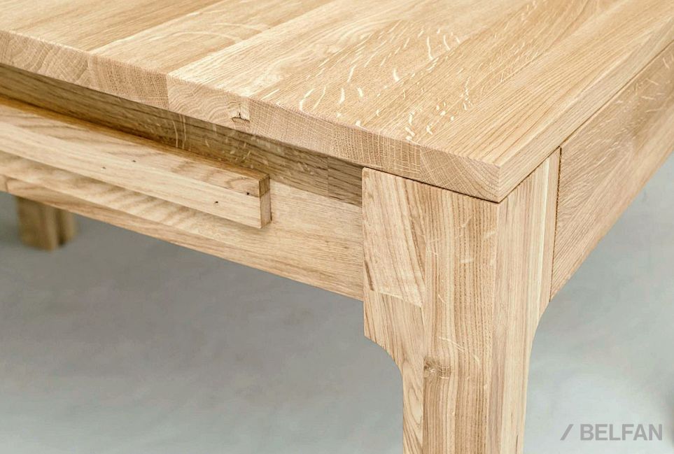 Стол обеденный "Норд" (раскладной) массив дуба 3