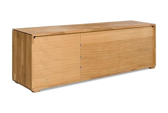 Тумба "Гринвуд" 3 (низкая) массив дуба 17