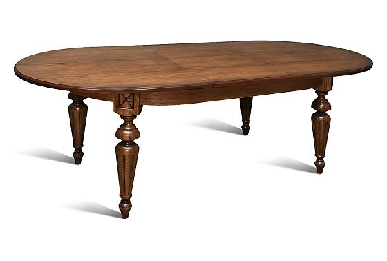 Стол обеденный "Верди Люкс 18" массив и шпон дуба 2