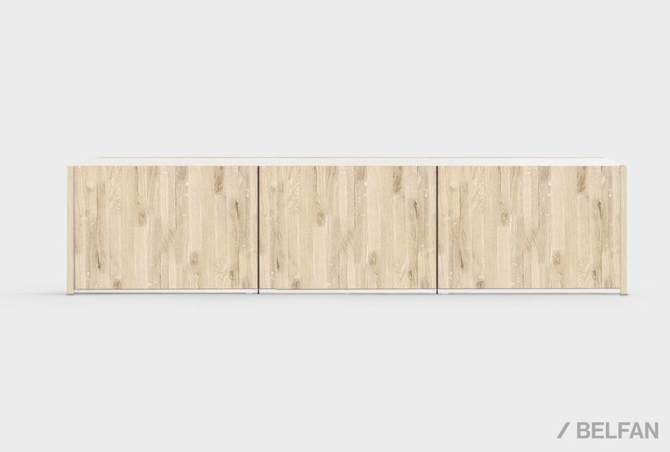 Дополнительная секция для шкафа 3-х дв. "Уоллстрит" массив дуба, МДФ 1