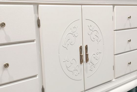 Тумба "Соната" 4 (с ящиками) массив и шпон дуба 9