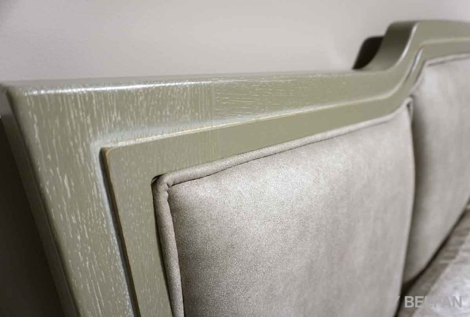 Кровать "Коста" (низкое изножье) массив и шпон дуба 2