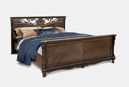 Кровать "Алези" (высокое изножье)