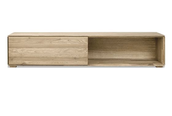 Тумба под ТВ "Гринвуд" массив дуба 16