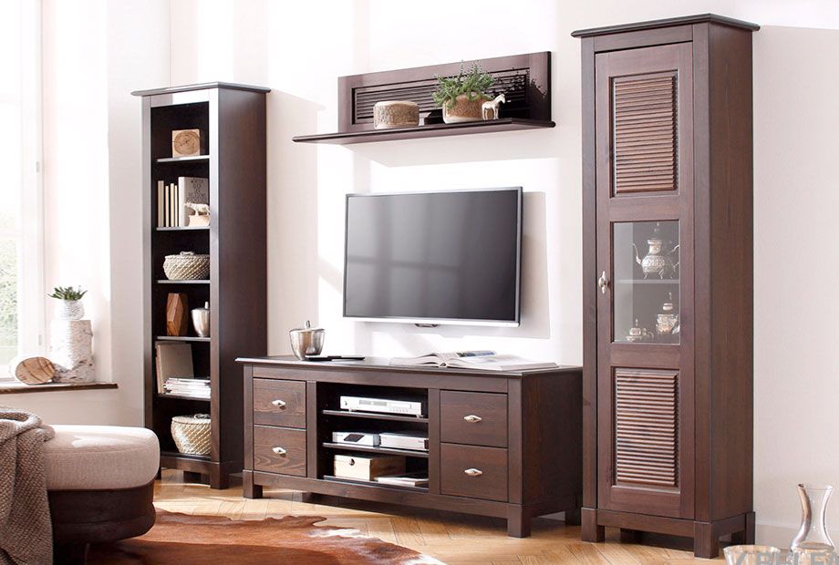 Полка настенная "Рауна" 110 массив сосны 3