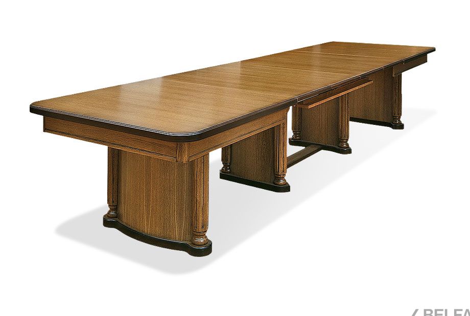 Стол обеденный "Гранд 1" массив и шпон дуба 1