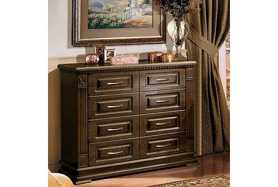 Комод "Верди Люкс" массив и шпон дуба 4