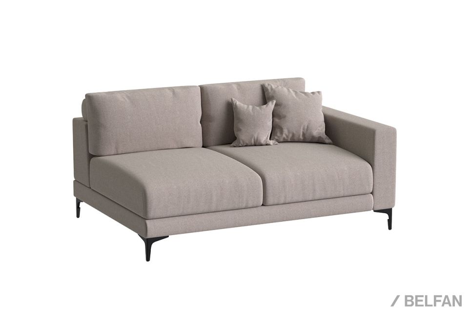 "Мэттью" секция двухместная с подлокотником 1