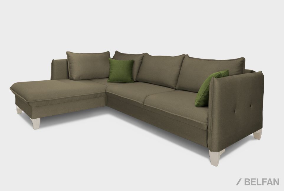 "Морган" диван угловой с оттоманкой 1
