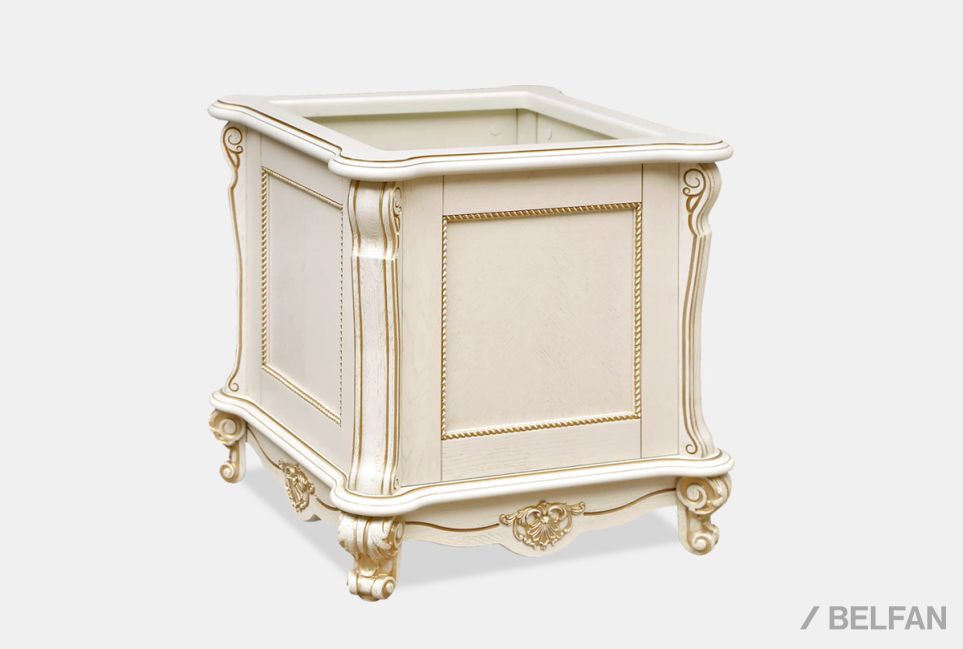 Подставка под цветы "Алези 2" массив и шпон дуба 1