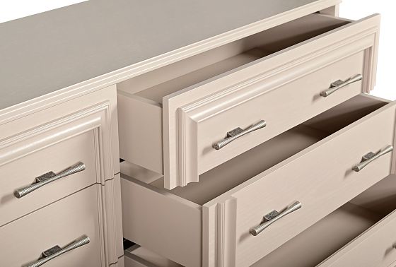 Комод "Сакраменто" 6 массив и шпон дуба, МДФ 8