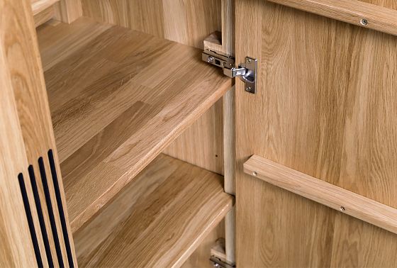 Тумба высокая "Бергамо" массив дуба 11