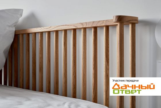 Кровать "Элва" массив и шпон дуба 8