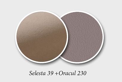 "Грей-2" диван 2-х модульный; раскл.; 1EL+1ER; Реклайнер; Selesta 39(38970)+Oracul 230(30751); (гр. 3/АВ)