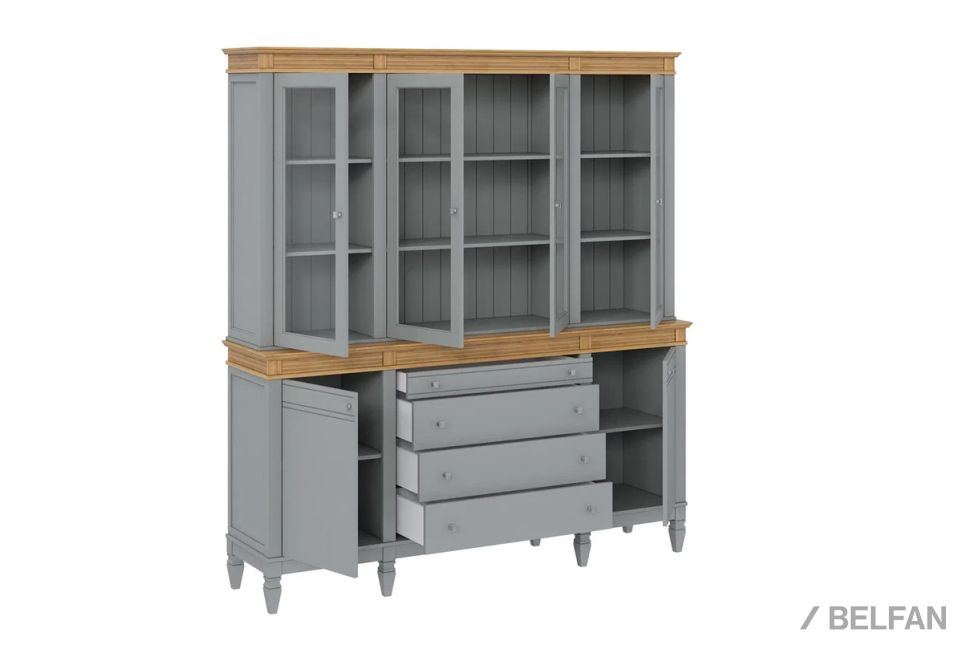 Буфет "Ольса" 440/424 массив сосны 3