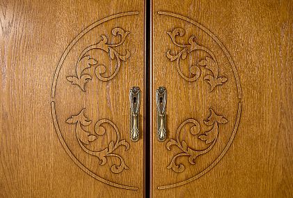 Шкаф навесной 4-х секционный "Соната" (без декора)