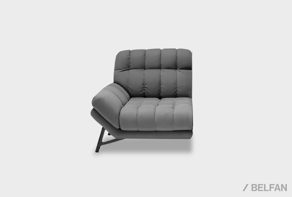 "Атлас" секция одноместная с подлокотником  15L 1