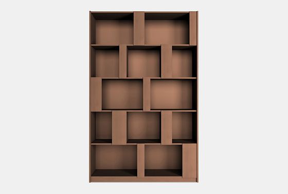 Стеллаж "Сакраменто" 150 (без зеркал) МДФ, шпон дуба 2