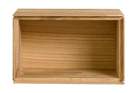 Полка навесная "Гринвуд" 40 массив дуба 9