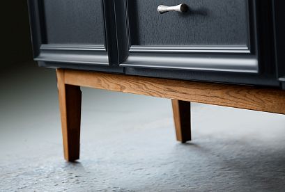 Тумба "Сакраменто" 3 (с ящиками); *А-016.49; сумеречный, орех