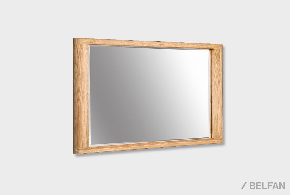 Зеркало настенное "Норд" массив дуба 1